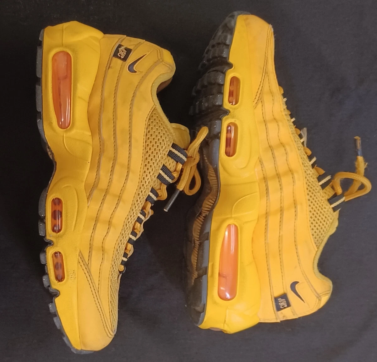 Nike Air Max 95 Recraft NYC Taxi University Gold DH0147 700 Youth