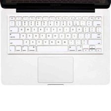 Keyboard Protector MacBook Pro Model A2159 13" NO TOUCH BAR WHITE NEW 11" Long