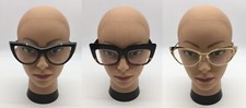 Lot of 3 - Women's Different Cat Eye Eyeglasses Optical Frame