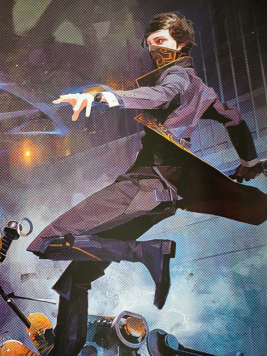 Dishonored 2 Game Poster Art Print Bethesda Limited 368 / 500