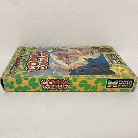 Cobra Command Nintendo NES With Box Arcade Hit Data East Blast Em Up Game