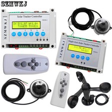 Regolatore inseguitore solare singolo/doppio asse + anemometro fai da te impianto pannello solare AT