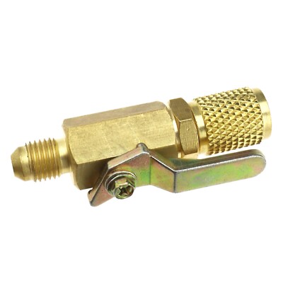 AC Schnellkupplung Steckeradapter Auto 1/4 "SAE Klimaanlage Zubehör 6,8x2,5x2cm AC Schnellkupplung Steckeradapter Auto 1/4 "SAE Klimaanlage Zubehör 6,8x2,5x2cm