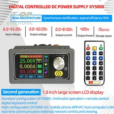DC-DC Buck Converter CC CV 0-50V 8A 400W Constant Current Power Supply Module
