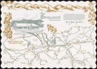 Vintage placemat THE DOGWOOD RESTAURANT map pictured Waynesville North Carolina — photo 2