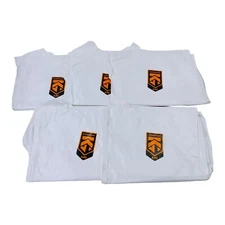 5 Count KleenGuard A40 Liquid&Particle Protection Coveralls Large Zipper Front