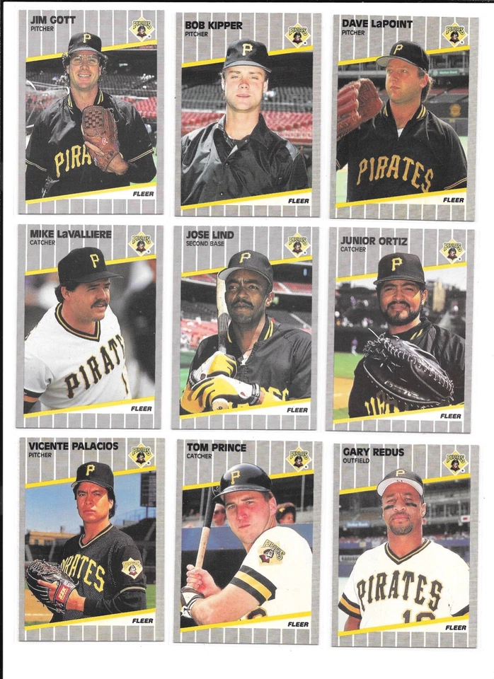1989 Fleer Baseball Trading Cards / You Choose #s 201 - 400 / mb41 - Image 2 of 4