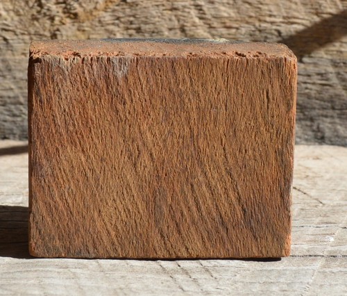 VTG Printer's Copper & Wood Letterpress Printing Block AH HA 2 Men Head Bucket - Picture 9 of 10