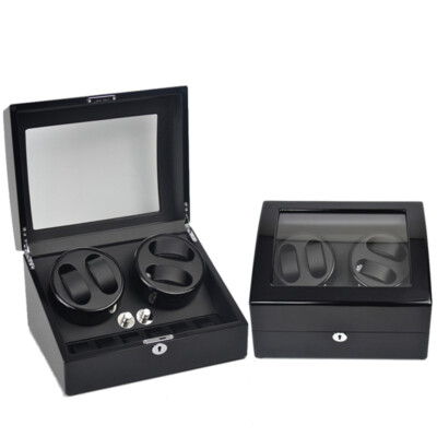 Neu Automatik Uhrenbeweger Beweger Uhrenbox Uhrenkasten 4+6 Watch Winder Box DHL