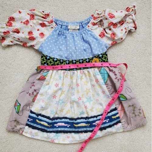 Matilda Jane Girls' Its a Wonderful Life Favorite Things Peasant Top sz4 - Picture 5 of 13
