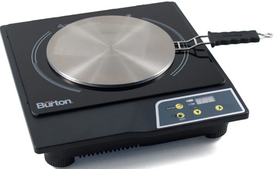 Disco de interfaz de inducción Max Burton 6010 con mango a prueba de calor (paquete de 2) Foto 3 de 4