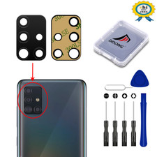 2Pcs Back Camera Glass Lens Cover For Samsung Galaxy A01/A11/A21/A31/A41/A51/A71