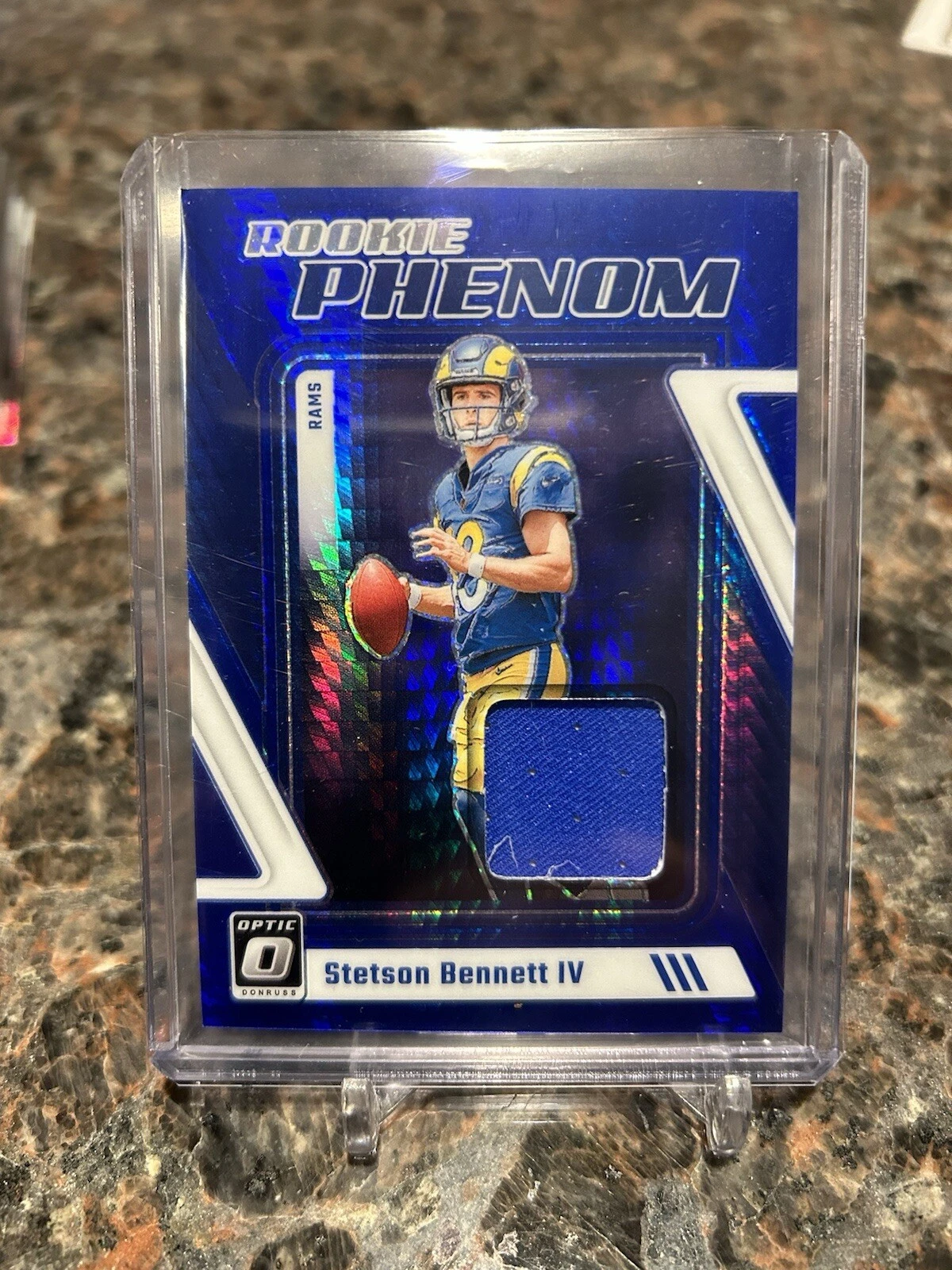Stetson Bennett Panini Donruss Optic Rookie Phenoms Relics #RPSB Base