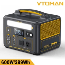 VTOMAN Jump 600X Portable Power Station 600W (1200W Peak) 299Wh LiFePO4 (LFP)