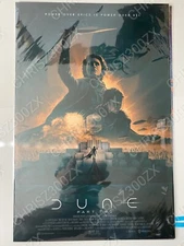 Dune Part Two 2 Matt Ferguson Foil Variant Poster Lithograph Print 24x36 Mondo