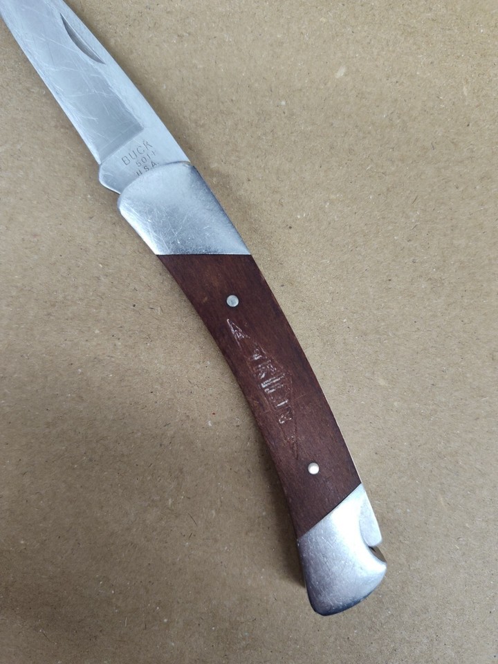Vintage Buck Knife 501 Folding Knife eBay