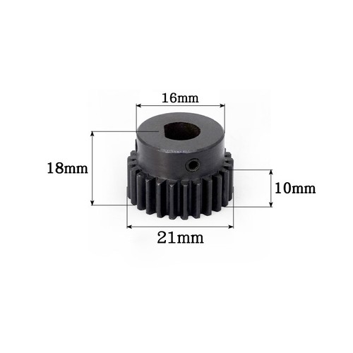 Spur Gear Mod 1 M Steel Pinion Gear 10T-20T With Steps Plastic gear Nylon gear - Picture 32 of 37