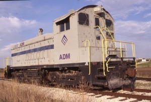 ADM-Railroad-Locomotive-9337-Original-2000s-Photo-Slide