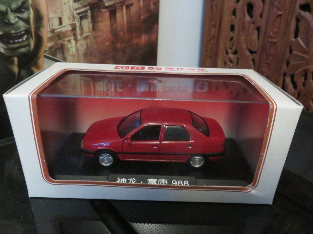 Dongfeng Citroën ZX Rouge 4 Portes - Miniature 1/43 - État Neuf