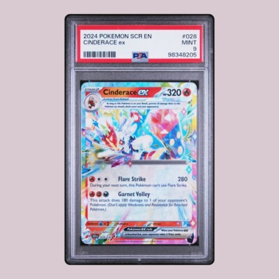 cinderace ex pokemon card 038/217 Cinderace Ex Ascended Heros Pokemon Card