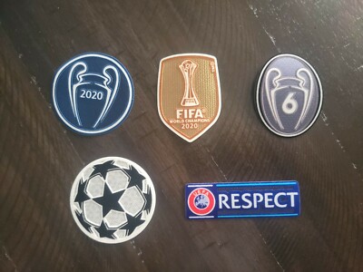 Bayern Munich Champions League jersey patch set 2020/21 badge, LOOK ...