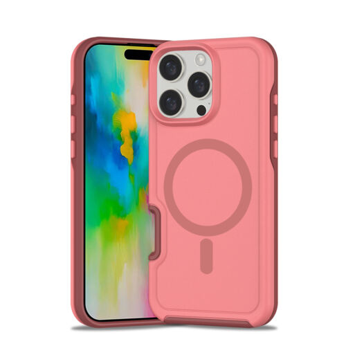 Coque fine magnétique ergonomique robuste pour iPhone 16 Pro Max 15 14 13 12 11 - Photo 2 sur 29