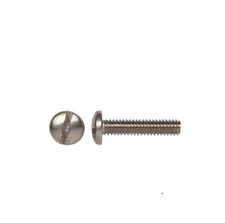 #6-32 x 5/8" machine screws, binding head slotted, stainless, select qty