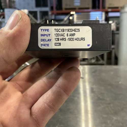 Cleveland 106911 Timer 120V, 6A, Adjustable Time Settings