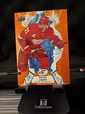 2021-22 UD Ice Base Orange #54 Dylan Larkin - Detroit Red Wings