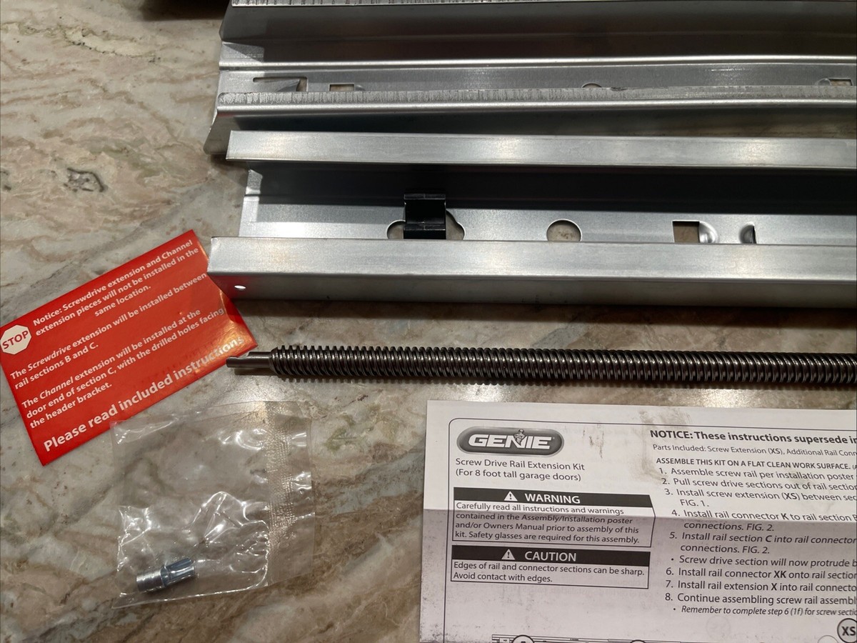 Genie Garage Door Opener Screw Drive Extension Kit (to 8 Feet