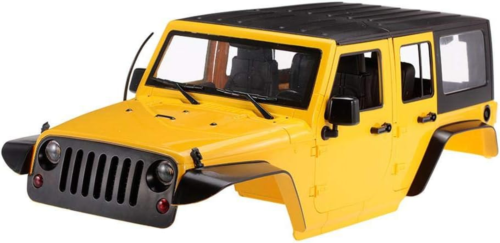 1/10 Jeep Hard Body Shell Kit,Open Car Shell Kit 313Mm Wheelbase for RC Crawler