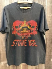 Vintage Queens of the Stone Age shirt, Graphic Charcoal Unisex Shirt Men Women