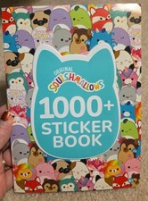 Squishmallow Sticker Book - 1,000 Stickers - Brand New