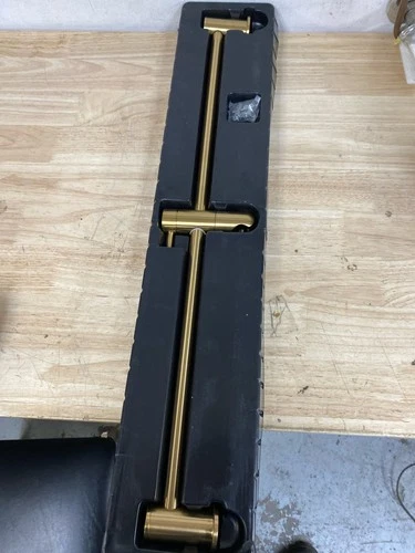 Signature Hardware 476856 28" Slide Bar for Hand Showers - Brushed Gold - Picture 1 of 2