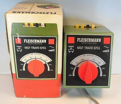 Fleischmann MSF Trafo Fahrregler 6755 - 17VA in Box #1127