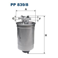 Kraftstofffilter für Audi A2 8Z0 | 24478865