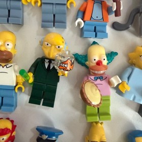 Lego The Simpsons Minifigures 71006 71006 10352 71005 Bart Homer Ned Apu Krusty