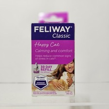Feliway Classic Happy Cat 30 Day Refill For Diffuser New In Box Expires 02/2029