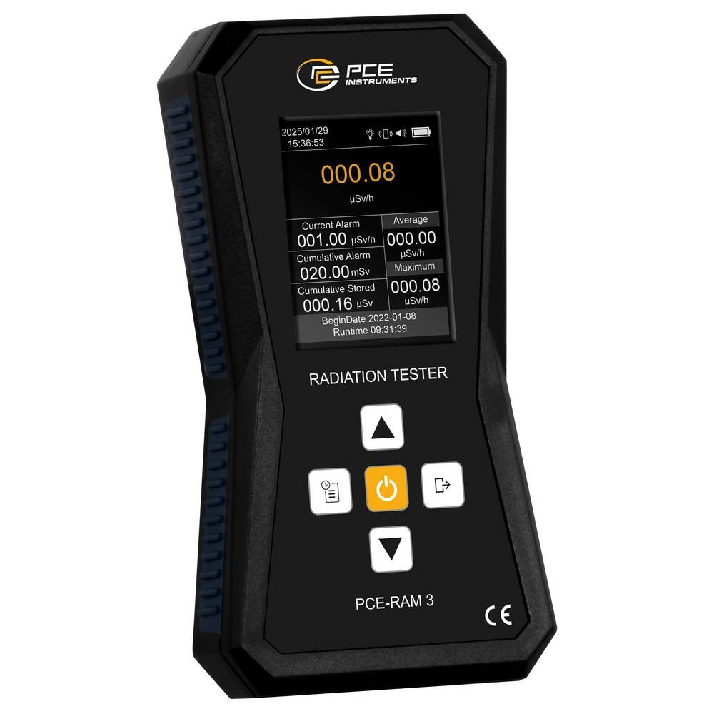 Compteur de Geiger PCE-RAM 3 pour tester vos pierres et minéraux
