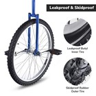 Yescom 24 Inch Wheel Outdoor Unicycle Circus Bike for Adults Teenagers Kids Blue — photo 4