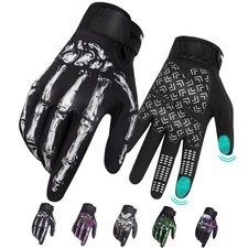 Motorcycle Gloves for Men and Women Touchscreen, Breathable Lightweight Dirt ...