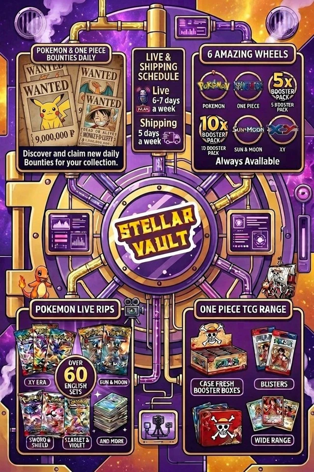 Pokemon & One Piece Live Rips, Bounties & Wheels - HUGE RANGE!