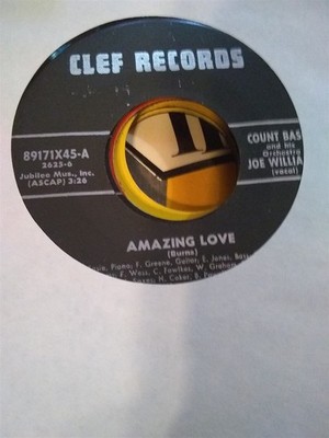 Count Basie and Orchestra, Amazing Love ~ 1956 Clef 45
