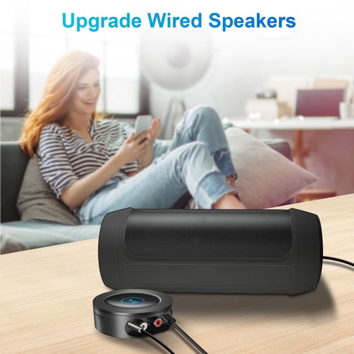 Bluetooth 5.2 Receiver for Home Stereo AUX Adapter for HiFi Music Streaming, ... - Picture 5 of 6