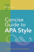 Concise Guide to APA Style: 7th Edition (OFFI...