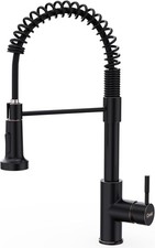Oil-Rubbed Bronze Pull-Down Kitchen Sink Faucet