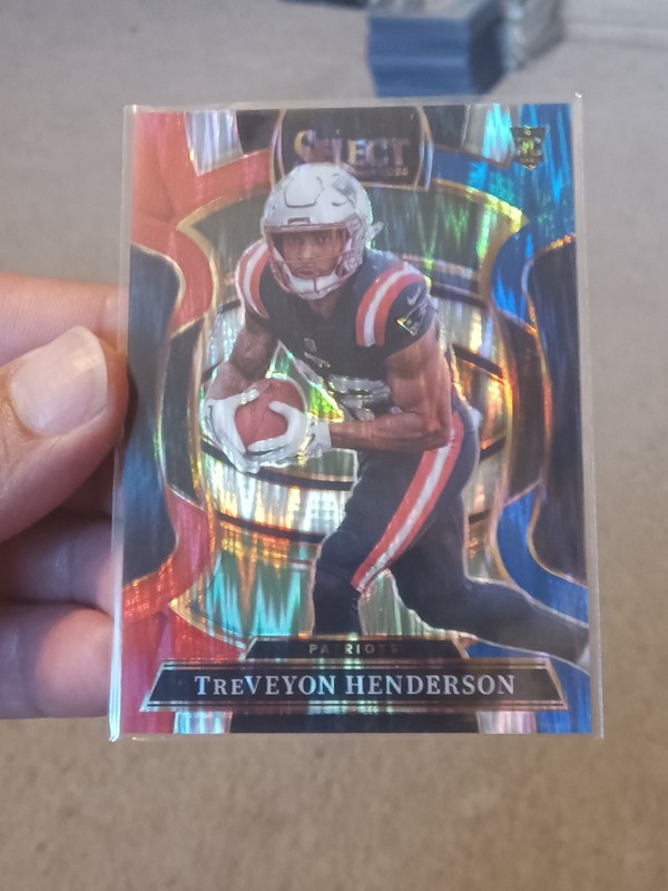 Treveyon Henderson RC Football Card Lot 12 Cards RC's, Inserts, Parallels 