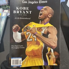 Los Angeles Times Kobe Bryant 1978 2020 A Life Remembered Magazine 2024