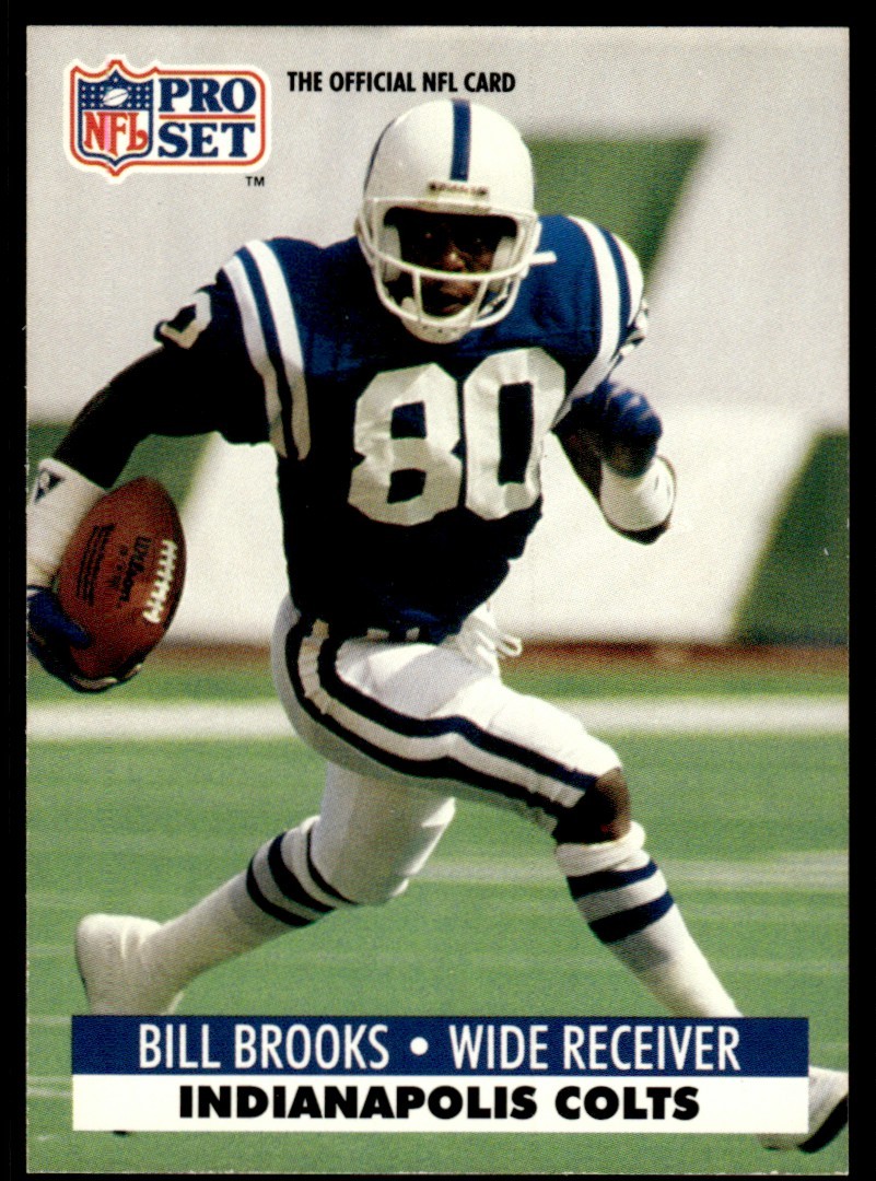 1991 Pro Set Bill Brooks Indianapolis Colts #174 18733