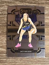 2024 Panini Select WNBA Jacy Sheldon Concourse Rookie Card-#60 Dallas Wings RC
